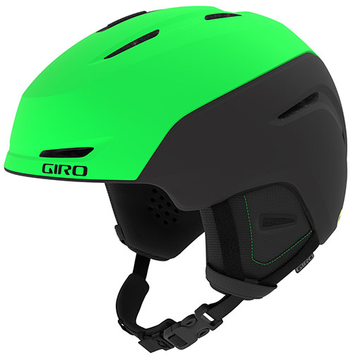 GIRO helmet GIRO neon green ski helmet